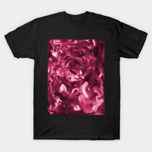 Pink Smoke Swirls T-Shirt